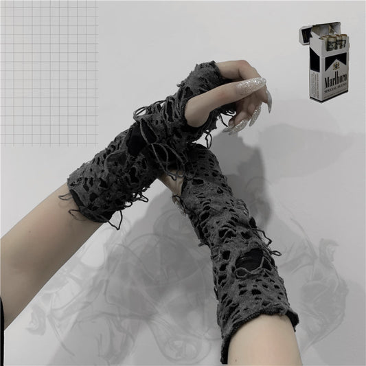 Gloves Punk Yamamoto Dark Sleeve Student