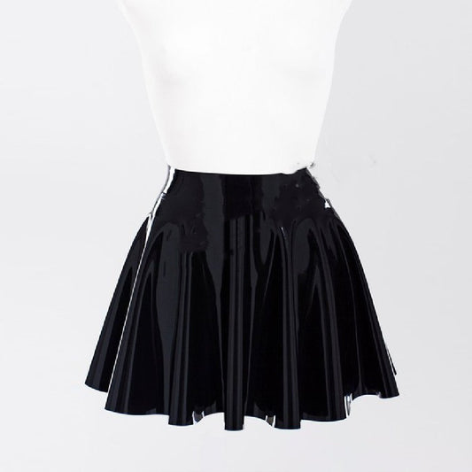 Women's Fashion Tight Latex Skirt
